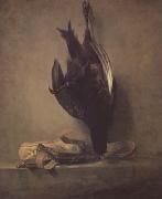 Jean Baptiste Simeon Chardin Still Life with Dead Pheasant and Hunting Bag (mk14) oil painting picture wholesale
